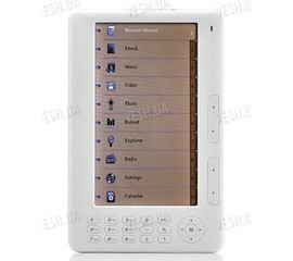 Портативная электронная книга eBook reader с 7-ми дюймовым LCD экраном и расширенной функциональностью (модель DFE7001), фото 1