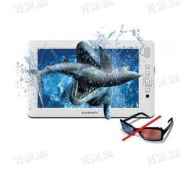 Портативный мультимедийный 8-ми дюймовый 3D Full HD 1080p MP4 видео плеер с возможностью расширения памяти до 32 Gb, фото 1