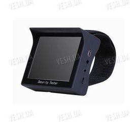 Автономный портативный тестер для настройки CCTV камер с 3.5 дюймовым дисплеем, встроенным аккумулятором 2200mAh и возможностью питания камер (модель CT-19), фото 1