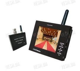 Автономный портативный беспроводный 2.4 Ghz тестер для настройки CCTV камер с 3.5 дюймовым дисплеем и возможностью питания камер (модель CT-20), фото 1