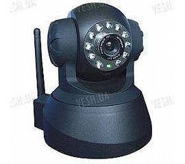 Беспроводная WIFI цветная поворотная роботизированная PTZ камера IP видеонаблюдения  c ИК подсветкой (модель FOSCAM FI8908W), фото 1