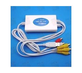 4 канальный USB видеорегистратор для компьютера или ноутбука с 2-мя звуковыми каналами (USB DVR), фото 1