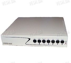 Стационарный H.264 бюджетный 4-х канальный видеорегистратор с поддержкой сети (HYPERTRON-400NET), фото 1
