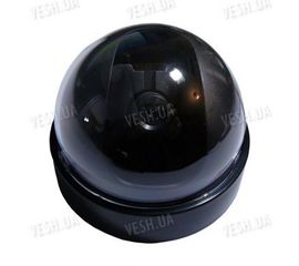 Черно-белая купольная видеокамера, 1/3 LG, 420 TVL, 1 LUX (модель 405 LG), фото 1