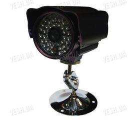 Чёрно-белая уличная (наружная) видеокамера с IR подсветкой до 30 метров, 1/3 Sony, 420 TVL, 0 LUX (модель 848 BS), фото 1