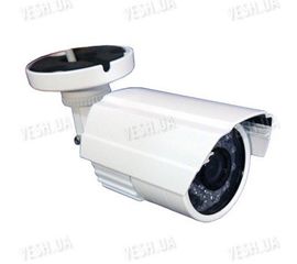 Цветная уличная (наружная) видеокамера с IR подсветкой до 15 метров, 1/3 Sony, 420 TVL, 0 lux (модель 817 W), фото 1