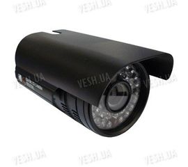 Цветная уличная (наружная) видеокамера с IR подсветкой до 40 метров, 1/3 Sony, 420 TVL, 0 LUX, f=8 мм,день/ночь, механический ИК фильтр (модель 836 CH), фото 1