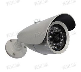 Цветная уличная (наружная) видеокамера с IR подсветкой до 40 метров, 1/3 SONY, 520 TVL, 0 LUX, кронштейн 3D (модель 640 Q), фото 1