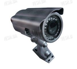 Цветная уличная (наружная) видеокамера с IR подсветкой до 20 метров, 1/3 SONY, 480 TVL, 0 LUX, f=4-9 mm варифокал (модель 817 IV 2B), фото 1