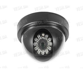 Внутрення купольная CCTV цветная охранная камера видеонаблюдения 1/3&quot; COLOR SONY Super HAD, 420 TVL, 0 lux, ИК до 20 м (модель NCDMIR420), фото 1