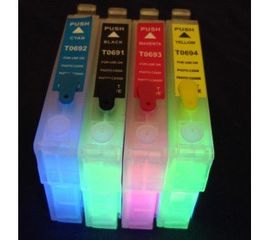 Картридж EPSON T069 с невидимыми чернилами УФ UV (светятся в ультрафиолете), фото 1