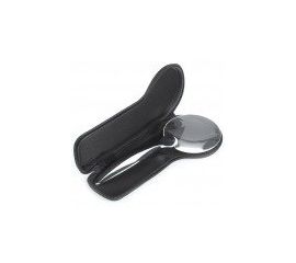 Ручная лупа с хромированной ручкой, фото 1