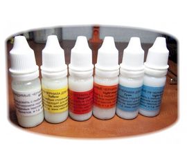 Невидимые чернила в обычном свете и видимые в УФ (ультрафиолетовые UV CMYK СНЧП) чернила для струйного принтера 6 цветов, фото 1