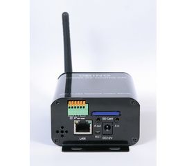 WiFi IP видео сервер H.264 одноканальный со звуком и датчиками сигнализации (модель GT-DVS-WH900), фото 1