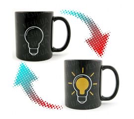 Чашка хамелеон Лампочка, фото 1