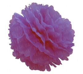 Декор бумажные Помпоны 30 см фиалковый 0004, фото 1