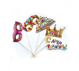 Фотобутафория Маски и Короны 11 предметов, фото 1