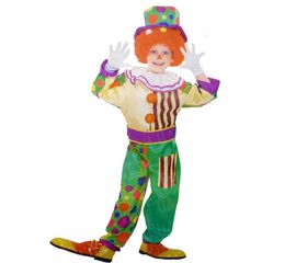 Маскарадный костюм Клоун размер S, фото 1