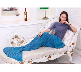 Плед акриловый Русалкабирюзовый, фото 1