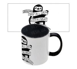 Подарочная чашка Nap all day, фото 1