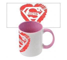 Подарочная чашка Супер Дочка, фото 1