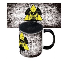 Прикольная чашка Радиация, фото 1