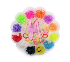 Резиночки для плетения Органайзер 500 шт Цветок, фото 1