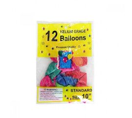 Шары 10 металлик уп. 12 шт., фото 1