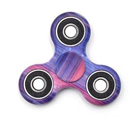 Спиннер с принтами с подшипниками. Космический фиолетовый, фото 1