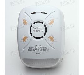 Магниторезонансный отпугиватель тараканов, муравьев, пауков, блох и клопов SmartSensor(модель AR123) с подсветкой, фото 1