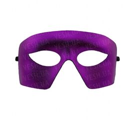 Венецианская маска Мистер Х фиолетовая, фото 1