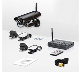 Беспроводная 1-но камерная цифровая система видеонаблюдения с дальностью до 2,4 км!!!! (Danrou KCR-6324DR), фото 1