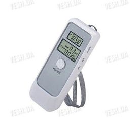 Электронный цифровой многофункциональный алкотестер (алкометр) 3 в 1 с двойным LCD дисплеем (мод. AT-05), фото 1