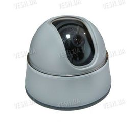 Цветная купольная видеокамера c 3D креплением, 1/3 SONY, 520 TVL, 0,5 LUX (модель 412 DH), фото 1