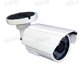 Цветная уличная (наружная) видеокамера с IR подсветкой до 15 метров, 1/3 Sony, 520 TVL, 0 LUX (модель 640 W), фото 1