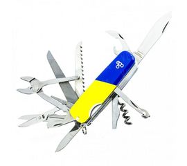 Нож Ego A01.16, синежелтый, фото 1