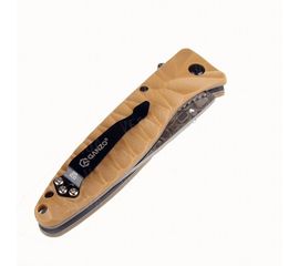 Нож Ganzo G620, черный клинок с травлением, фото 1