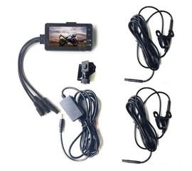 Видеорегистратор для мотоцикла с двумя камерами Leshp SE300, FullHD 1080P, угол 140 градусов, фото 1