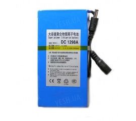 Оригинальный литий-ионный аккумулятор 12V с РЕАЛЬНОЙ ёмкостью 6600mAh, током разряда 3А и платой защиты от разряда и перезаряда (YABO-1206600), фото 1