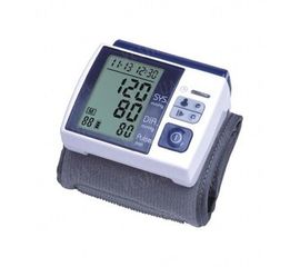 Наручный многофункциональный автоматический измеритель давления и пульса с памятью и мини компьютером (мод. WA200), фото 1