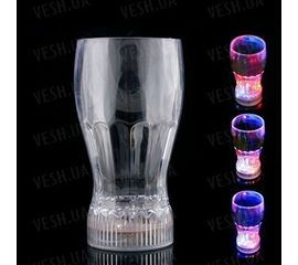 Светящийся LED стакан для напитков с мигающей разноцветной подсветкой для различных праздников и торжеств, фото 1