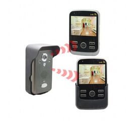 Беспроводный влагозащитный видеодомофон с 2-мя 3,5 дюймовыми экранами, памятью на 100 фотографий, детектором движения и дальностью передачи до 300 метров (модель Kivos KDB301х2) РЕКОМЕНДУЕМ!!!, фото 1