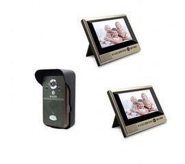 Беспроводный влагозащитный видеодомофон с 2-мя 7 дюймовыми экранами, записью фото/видео и дальностью передачи до 300 метров (мод. Kivos KDB700х2) РЕКОМЕНДУЕМ!!!, фото 1