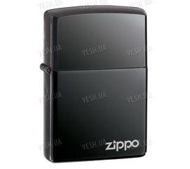 150ZL Зажигалка бензиновая ZIPPO BLACK ICE w/ZIPPO LOGO - Lasrerd, фото 1