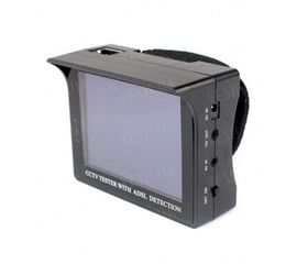 Портативный CCTV тестер для настройки охранных камер с 3.5 дюймовым экраном и возможностью тестирования ADSL канала связи (модель KY-3506), фото 1