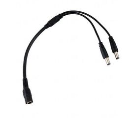 Разветвитель питания сплиттер на 2 камеры видеонаблюдения для блоков питания (модель RL-2), фото 1