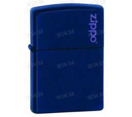 239ZL Зажигалка бензиновая ZIPPO NAVY MATTE w/ZIPPO LOGO, фото 1