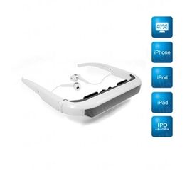 Портативные 3D видео очки нового поколения с эффектом 84 дюймового экрана (модель Iwear VGA), фото 1