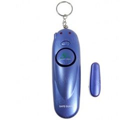 Персональная сирена с подсветкой - отличный гаджет для отпугивания недоброжелателей (модель Safe Guard), фото 1