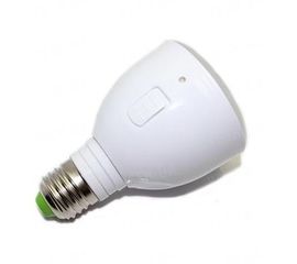 Автоматическая светодиодная 4W лампа освещения со встроенным аккумулятором на случай пропадания электричества - время работы от аккумулятора 3 часа (мод. MB4W-B), фото 1